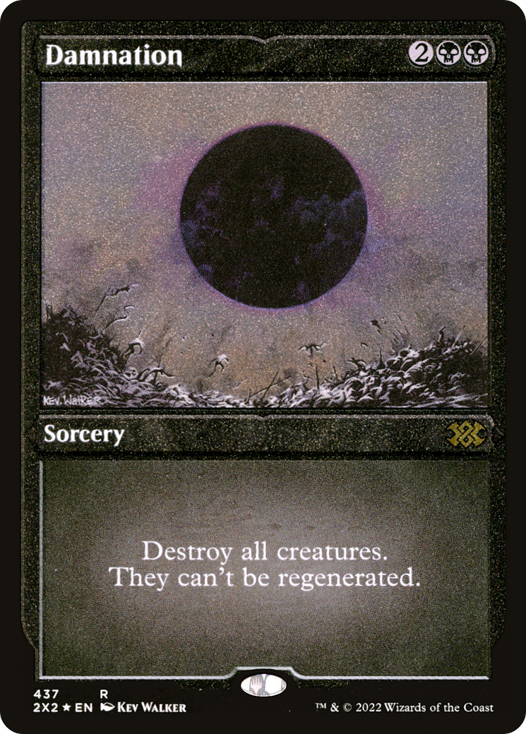 Damnation (2X2-437) - Double Masters 2022 Foil