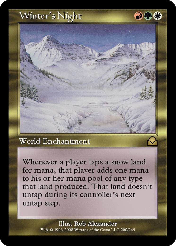 Winter's Night (ME2-200) - Masters Edition II Foil