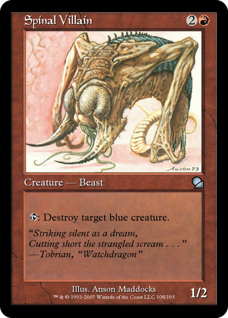 Spinal Villain (ME1-108) - Masters Edition