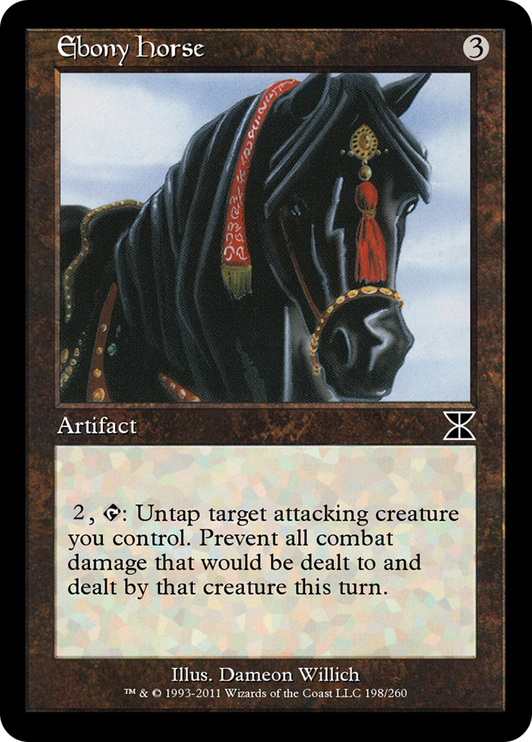 Ebony Horse (ME4-198) - Masters Edition IV