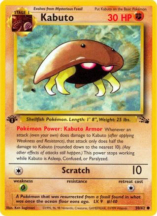 Kabuto 050/62 - Unlimited Fossil - Common