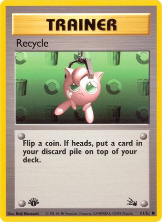 Recycle 061/62 - Unlimited Fossil - Common