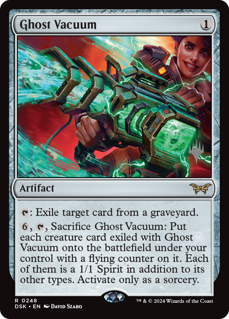 Ghost Vacuum (PPDSK-248) - Duskmourn: House of Horror Promos