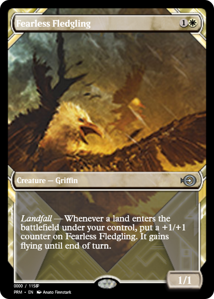 Fearless Fledgling (PRM-83676) - Magic Online Promos Foil