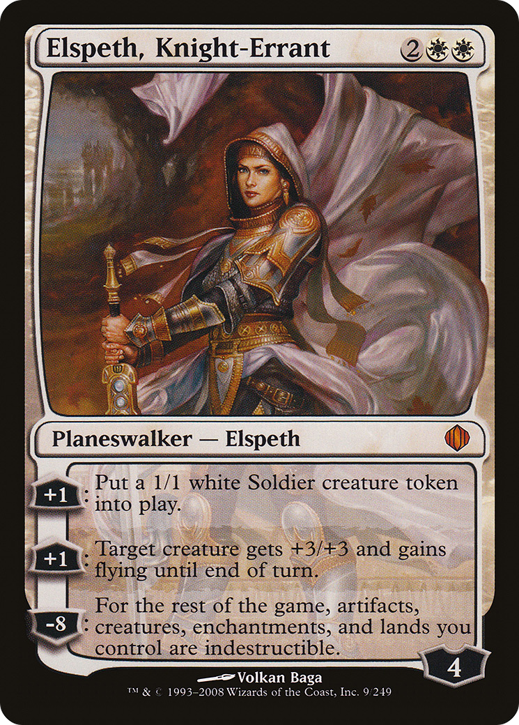 Elspeth, Knight-Errant (ALA-009) - Shards of Alara Foil
