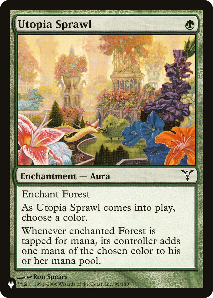 Utopia Sprawl (LIST-99/180) - The List