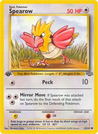 Spearow 062/64 - Unlimited Jungle - Common