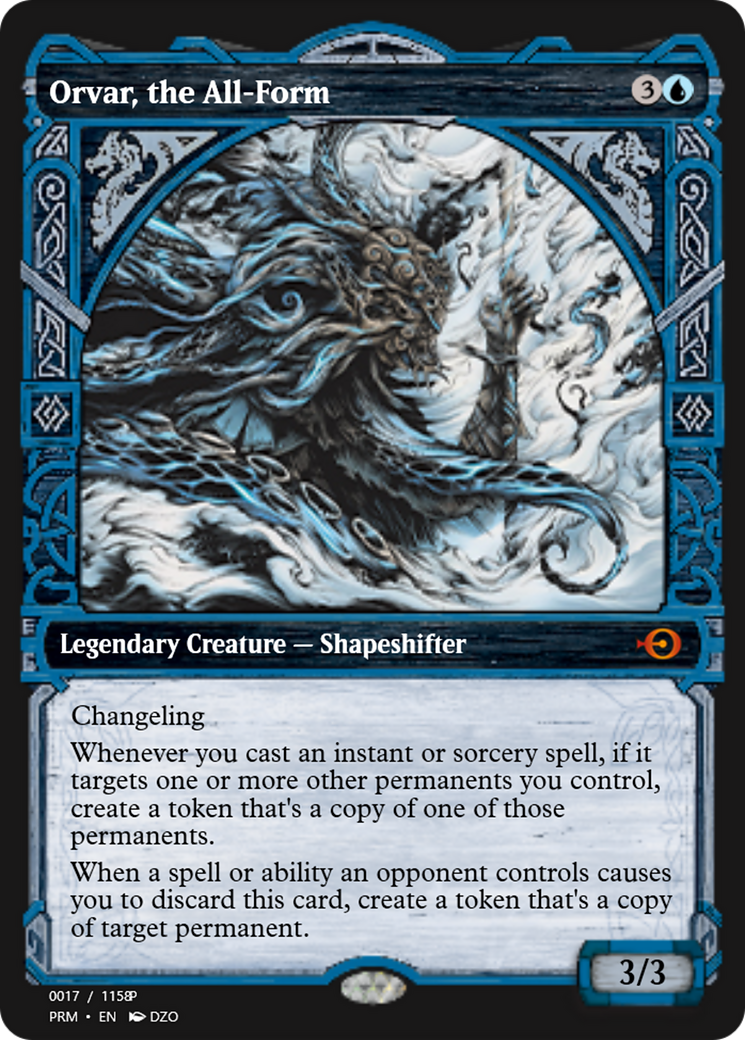 Orvar, the All-Form (PRM-88234) - Magic Online Promos