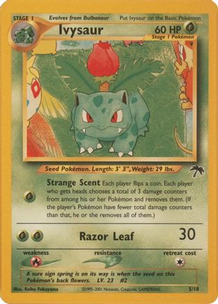 Ivysaur 005/18 Southern Islands - Promo