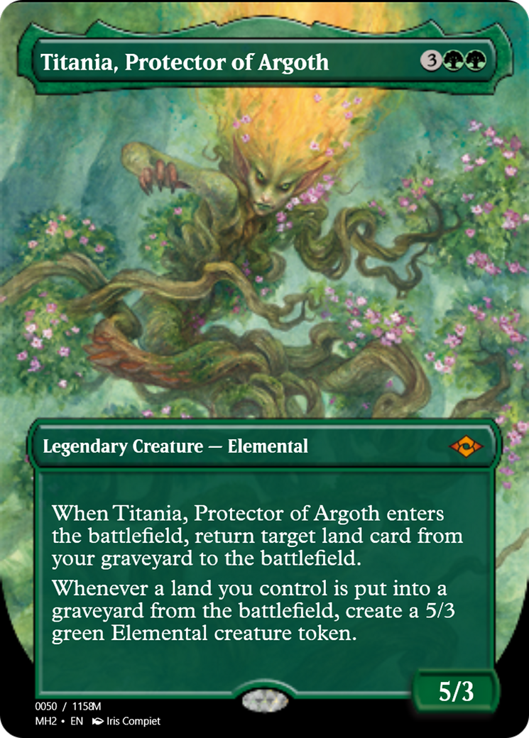 Titania, Protector of Argoth (PRM-91301) - Magic Online Promos