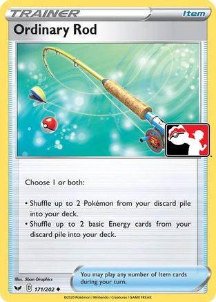 Ordinary Rod 171 - Holofoil Prize Pack Series Cards - Uncommon