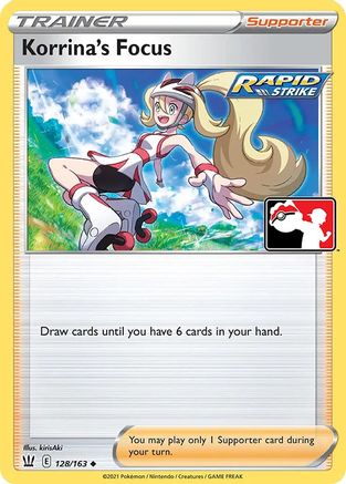 Korrina's Focus 128 Prize Pack Series Cards - Uncommon