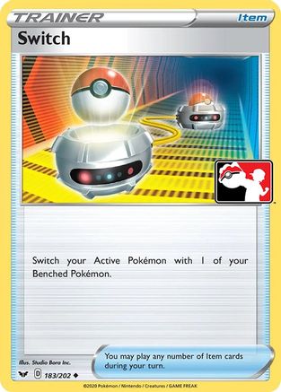 Switch 183/202 - Holofoil Prize Pack Series Cards - Uncommon