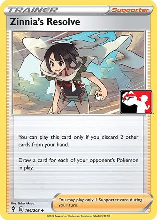 Zinnia's Resolve 164 Prize Pack Series Cards - Uncommon