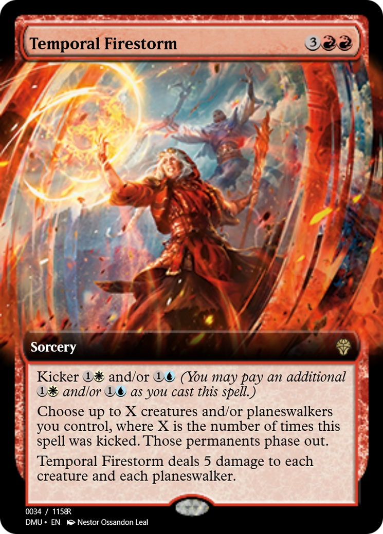 Temporal Firestorm (PRM-103448) - Magic Online Promos Foil
