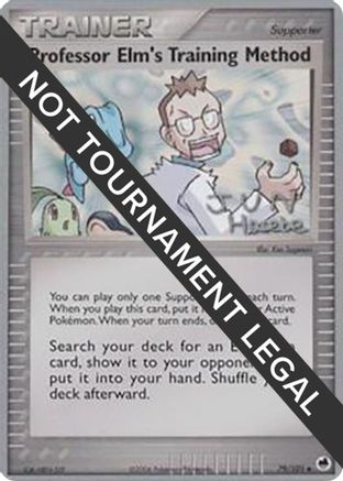 Professor Elm's Training Method - 2007 (Jun Hasebe) 079 World Championship Decks - Uncommon