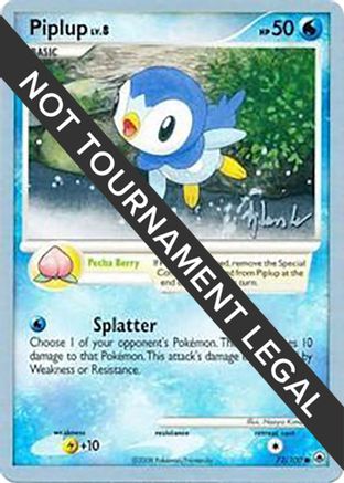 Piplup (72) 072 World Championship Decks - Common