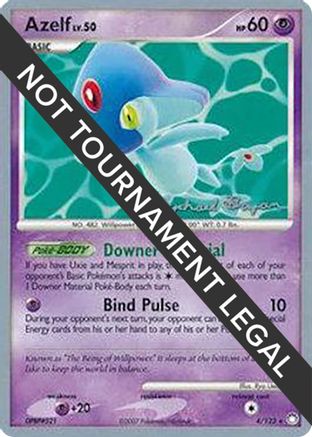 Azelf (4) 004 World Championship Decks - Rare