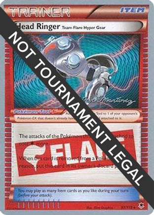 Head Ringer (Team Flare Hyper Gear) - 2015 (Patrick Martinez) 097 World Championship Decks - Rare