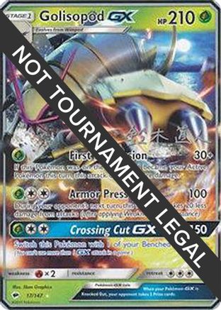 Golisopod GX 017 World Championship Decks - Ultra Rare
