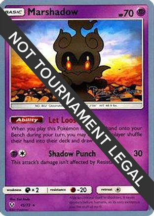 Marshadow - 2018 (Pedro Eugenio Torres) 045 World Championship Decks - Rare