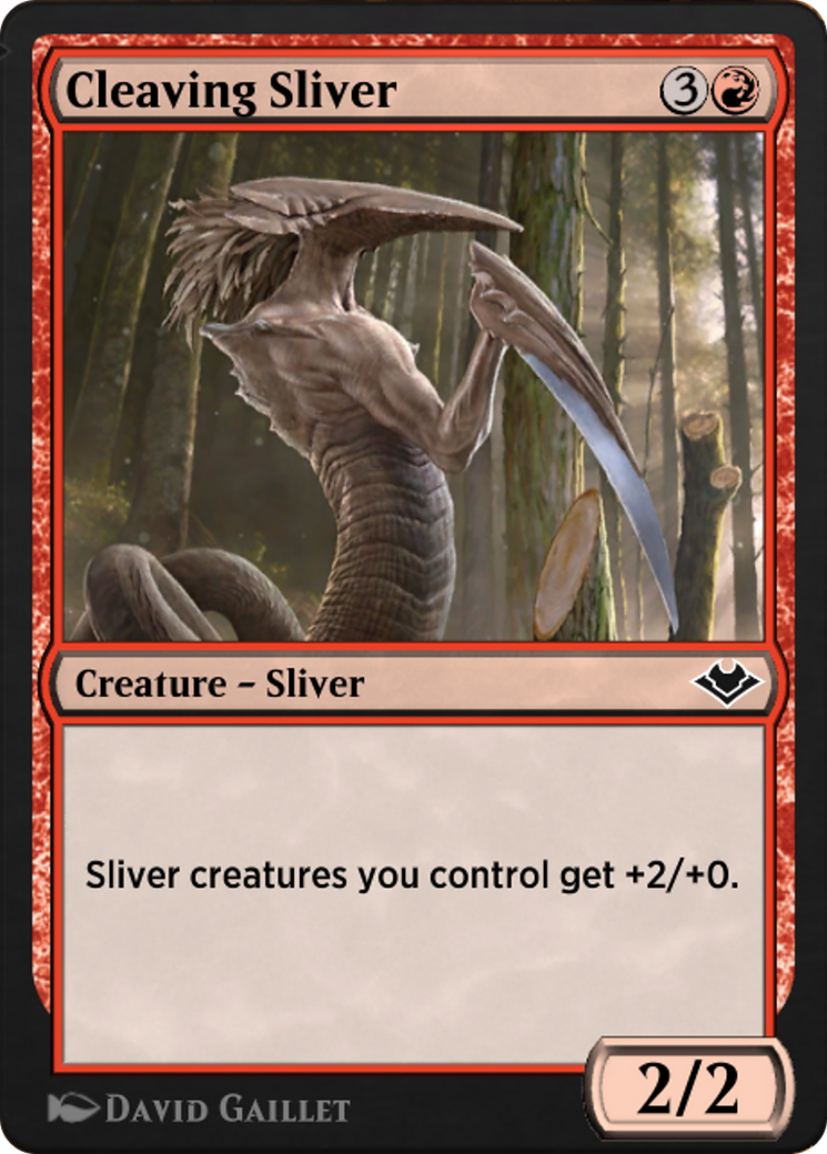 Cleaving Sliver (J21-430) - Jumpstart: Historic Horizons