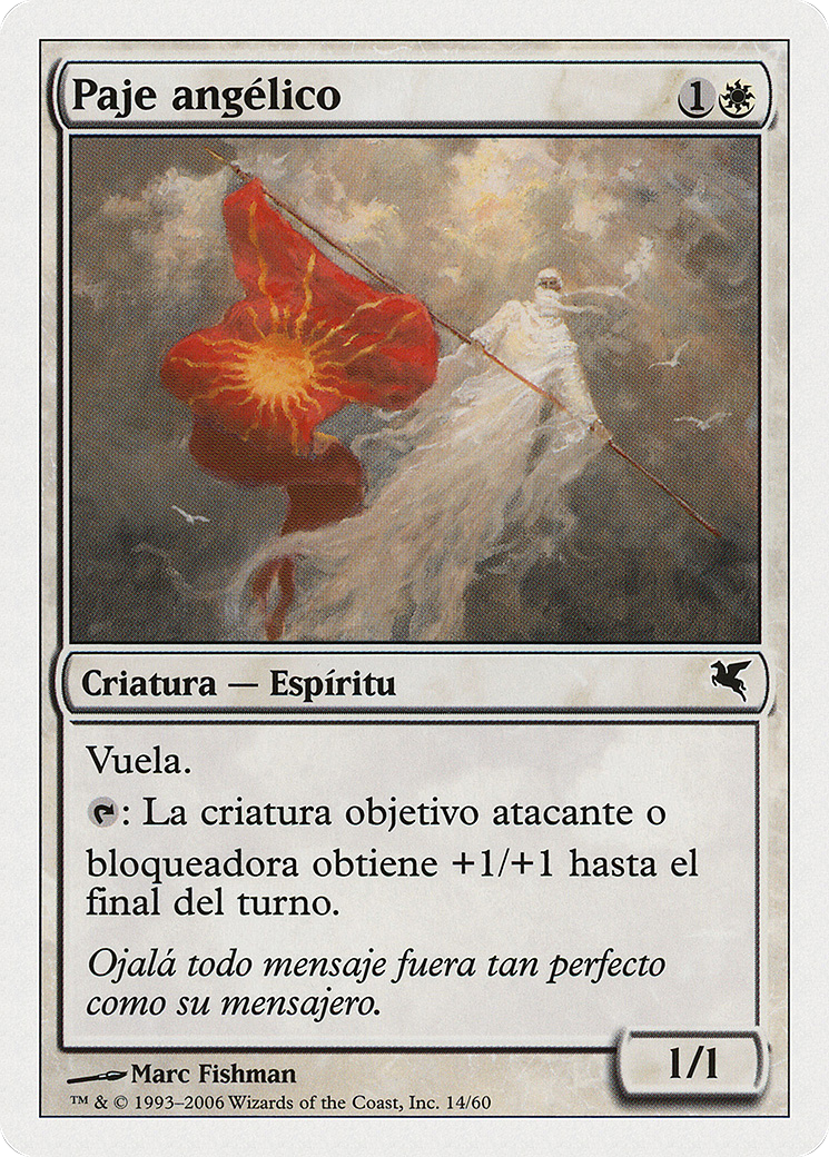 Angelic Page (French) - "Page angelique" (PSAL-C14) - Salvat 2005