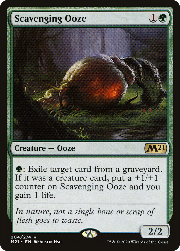Scavenging Ooze (M21-204) - Core Set 2021