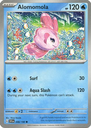 Alomomola 048/198 SV01 Scarlet & Violet Base Set - Common