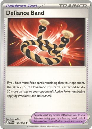 Defiance Band 169/198 SV01 Scarlet & Violet Base Set - Uncommon