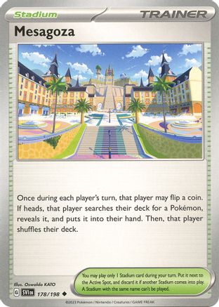 Mesagoza 178/198 - Reverse Holofoil SV01 Scarlet & Violet Base Set - Uncommon