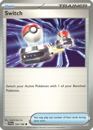 Switch 194/198 SV01 Scarlet & Violet Base Set - Common