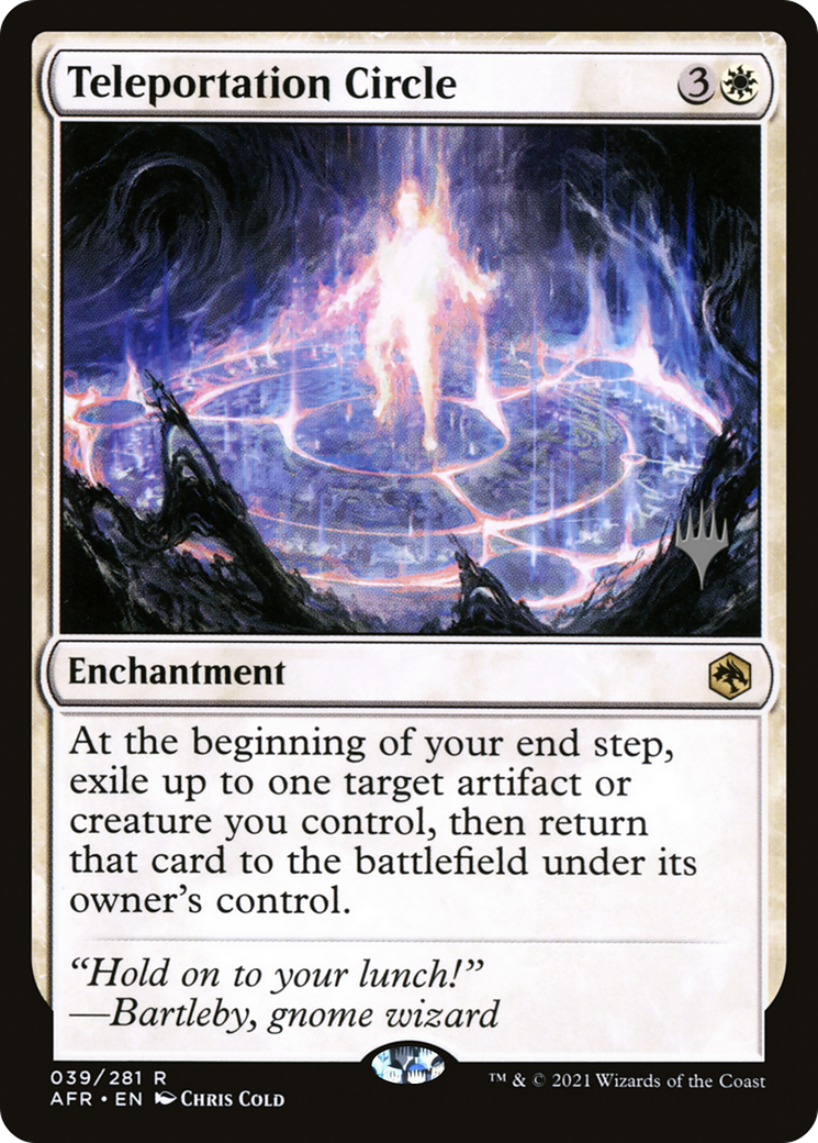 Teleportation Circle (PPAFR-039) - Adventures in the Forgotten Realms Promos