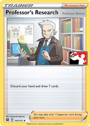Professor's Research 147/172 - Holofoil Prize Pack Series Cards - Rare