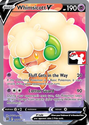 Whimsicott V 160/172 - Holofoil Prize Pack Series Cards - Promo