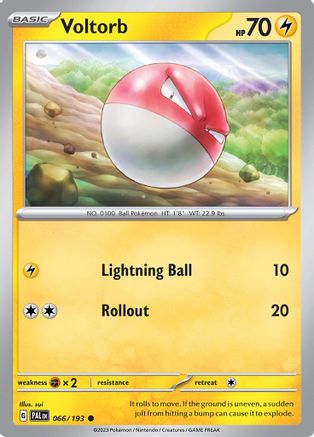 Voltorb 066/193 SV02 Paldea Evolved - Common