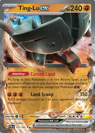 Ting-Lu ex 127/193 - Holofoil SV02 Paldea Evolved - Double Rare