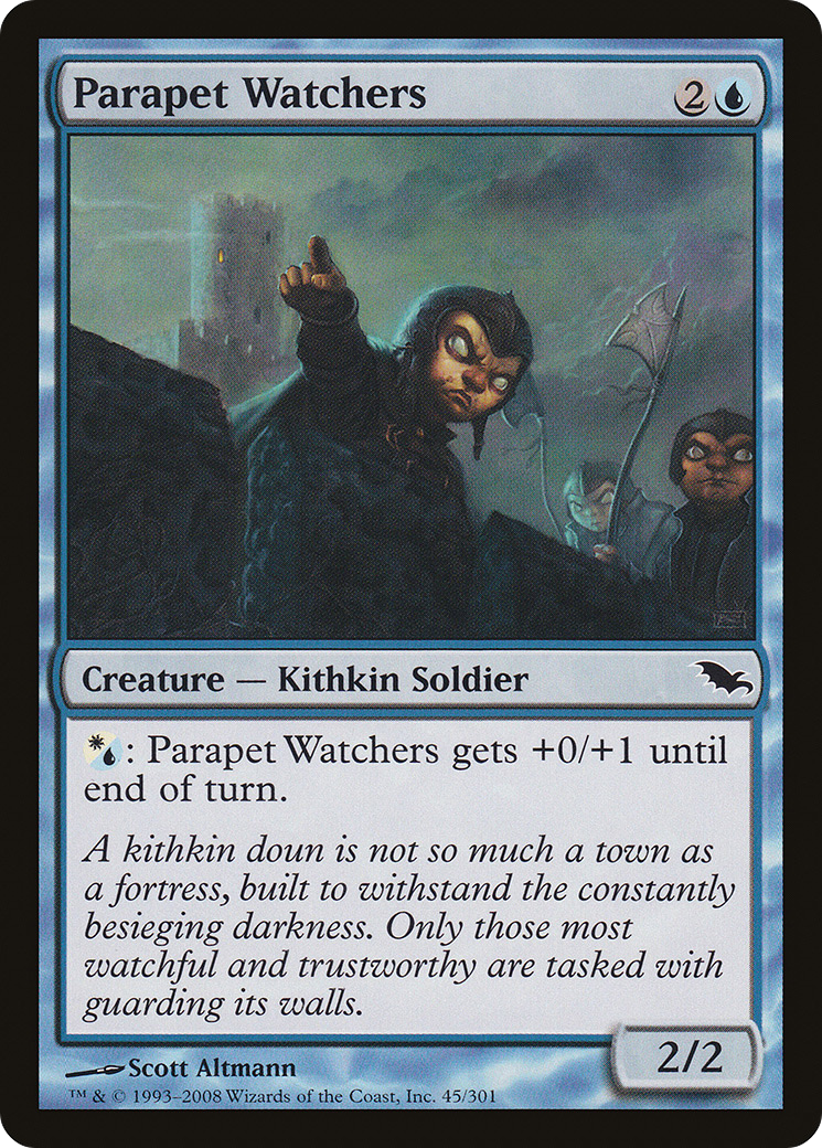 Parapet Watchers (SHM-045) - Shadowmoor Foil