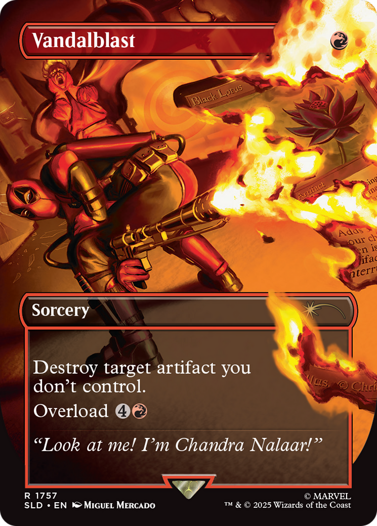 Vandalblast (SLD-1757) - Secret Lair Drop (Borderless)