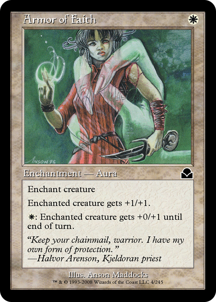 Armor of Faith (ME2-004) - Masters Edition II Foil