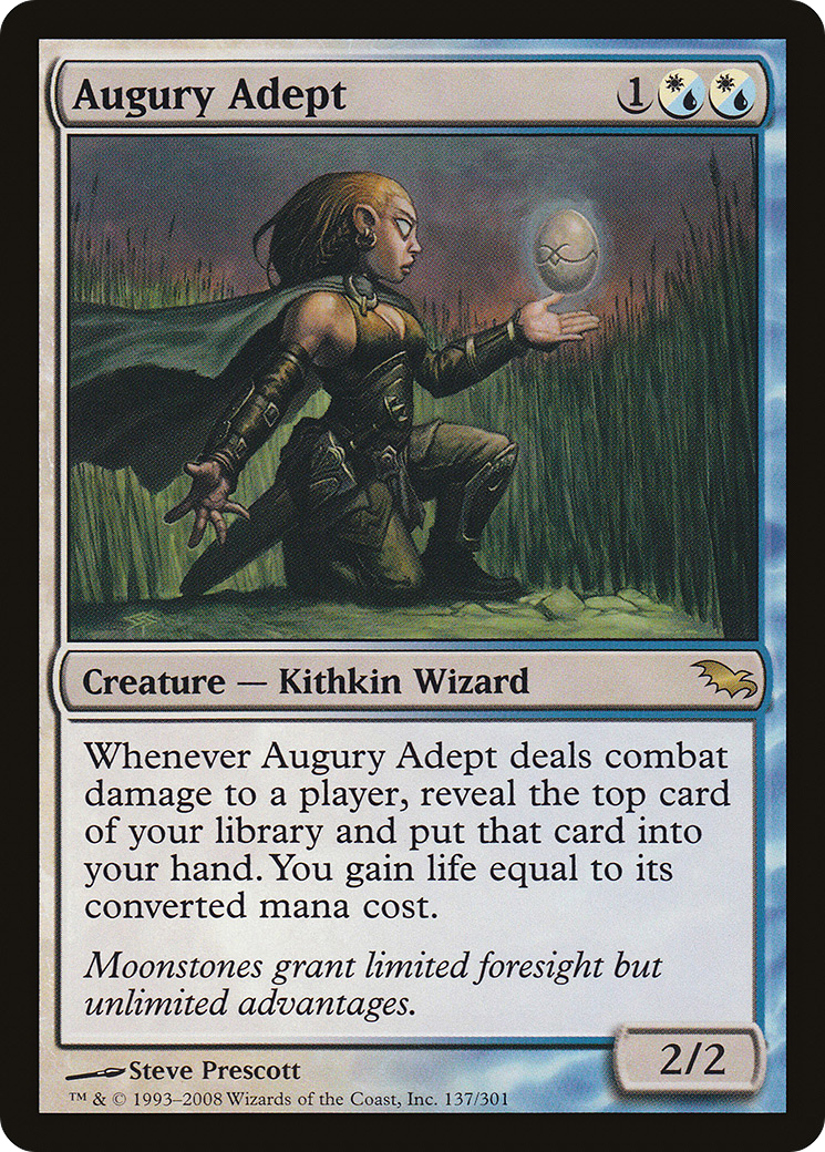 Augury Adept (SHM-137) - Shadowmoor