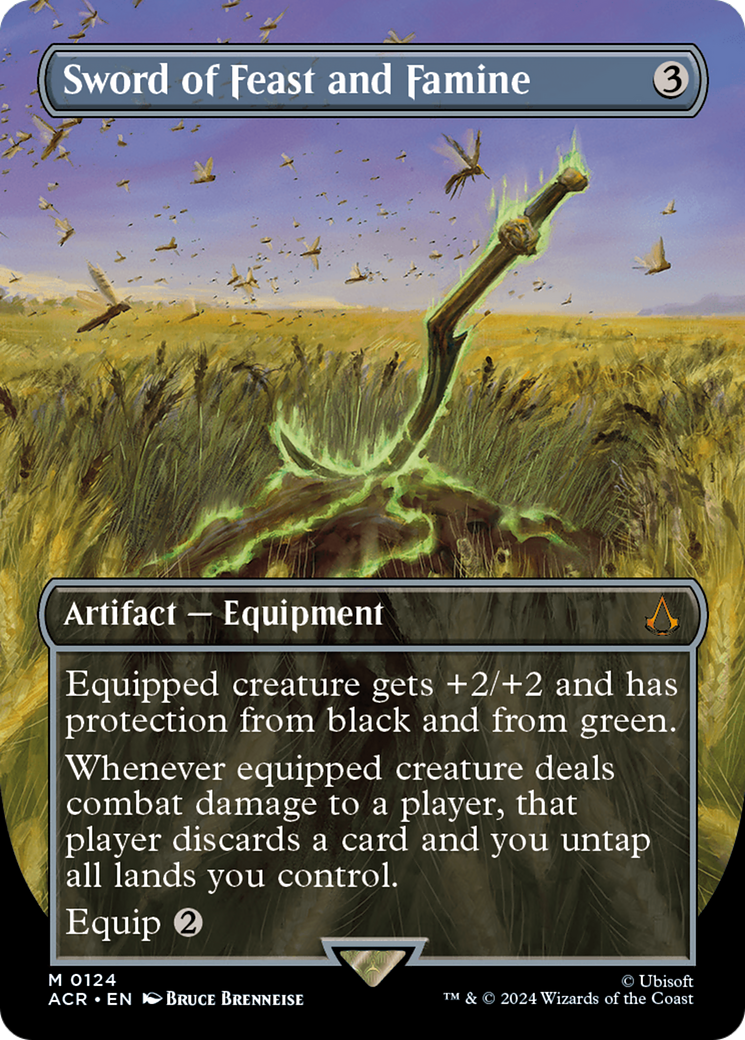 Sword of Feast and Famine (Borderless) (ACR-124) - Assassin's Creed (Borderless)