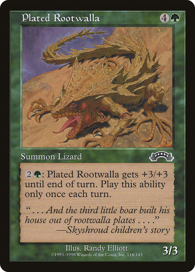 Plated Rootwalla (EXO-116) - Exodus