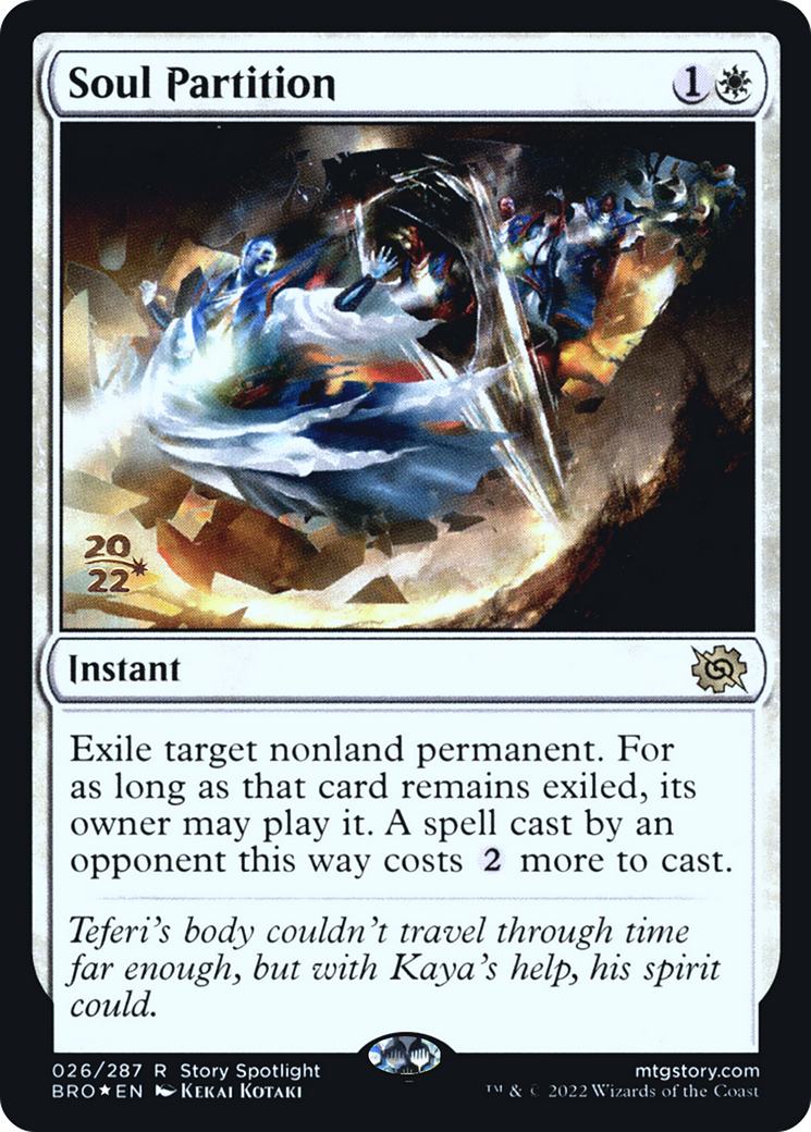 Soul Partition (PRE-26S) - The Brothers' War Promos Foil