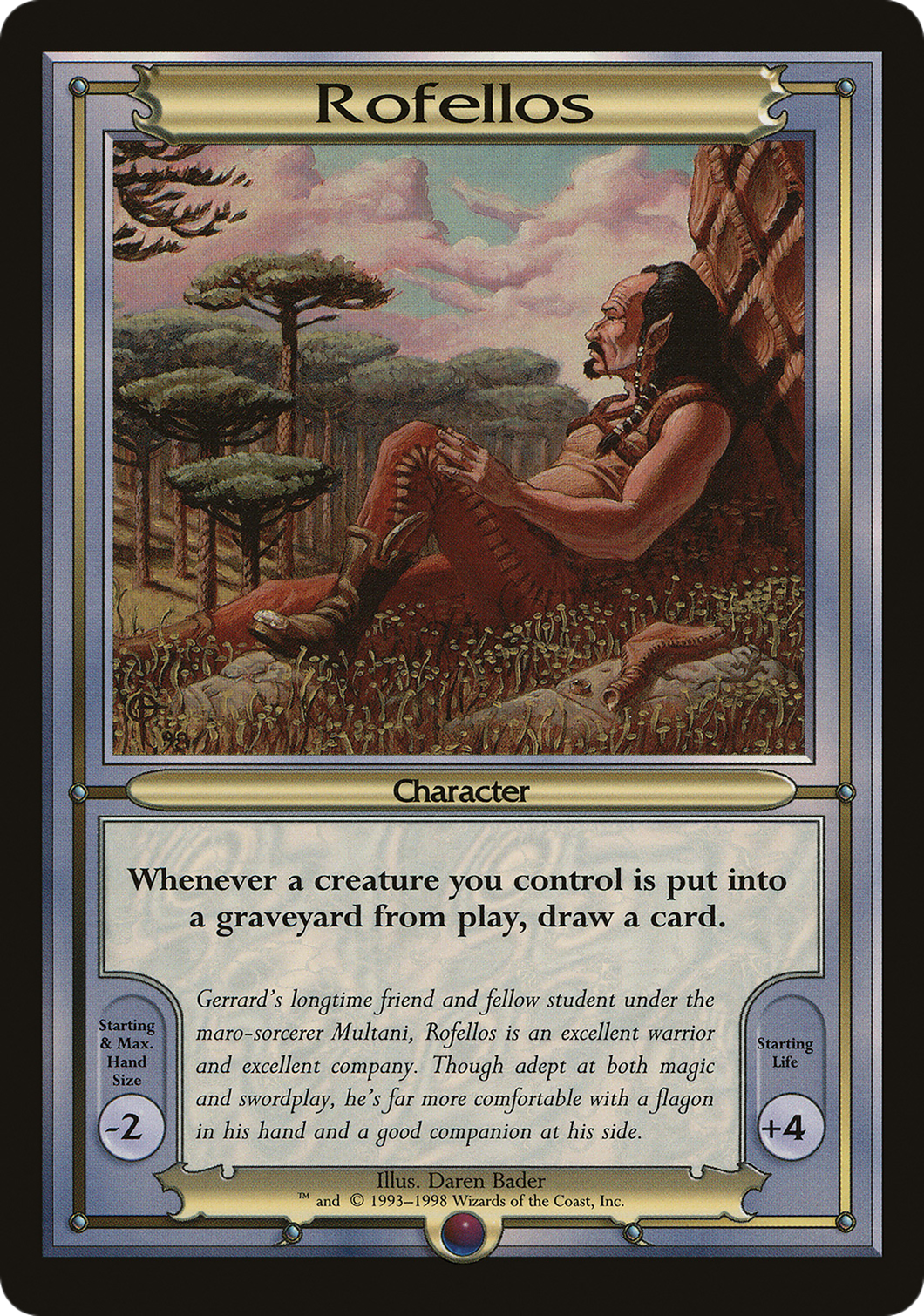 Rofellos (Oversize) (VNG-305) - Vanguard Series