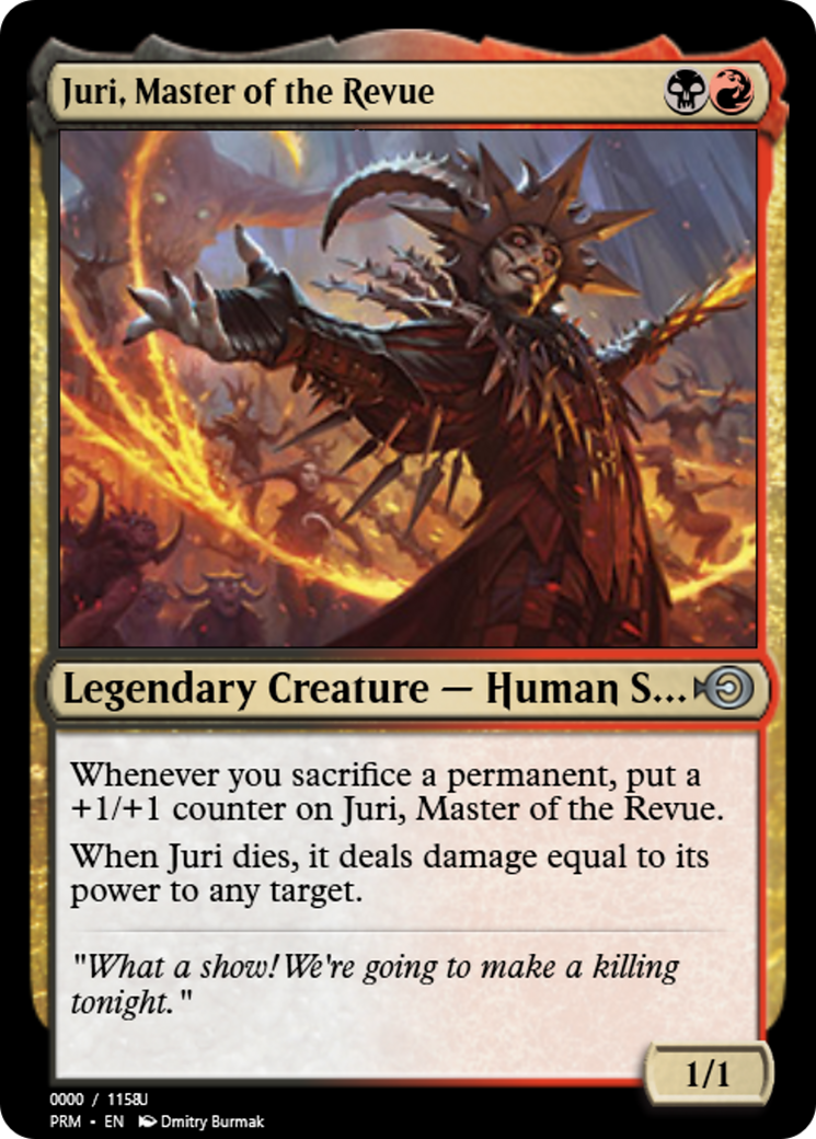 Juri, Master of the Revue (PRM-86274) - Magic Online Promos