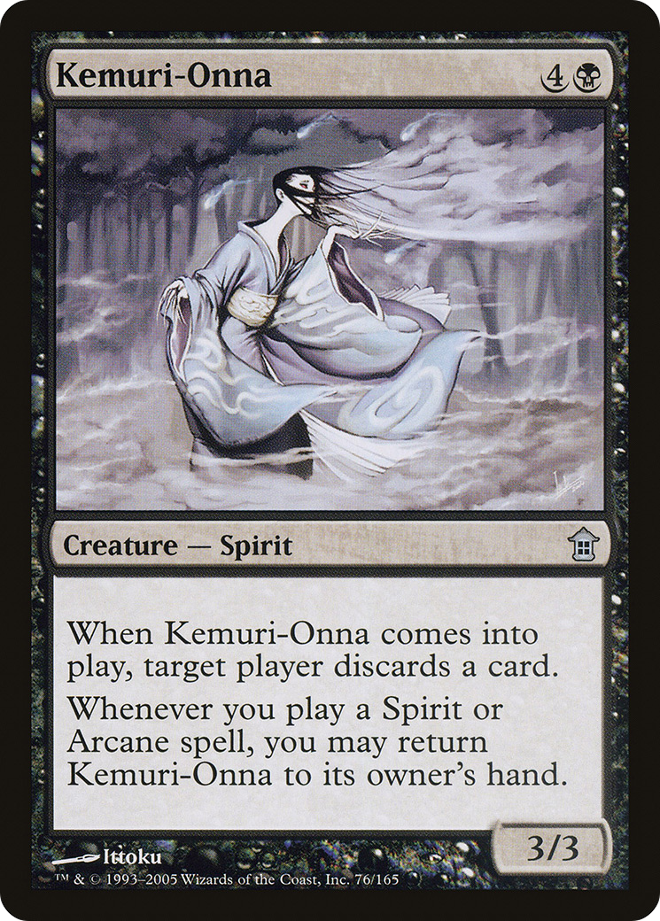 Kemuri-Onna (SOK-076) - Saviors of Kamigawa