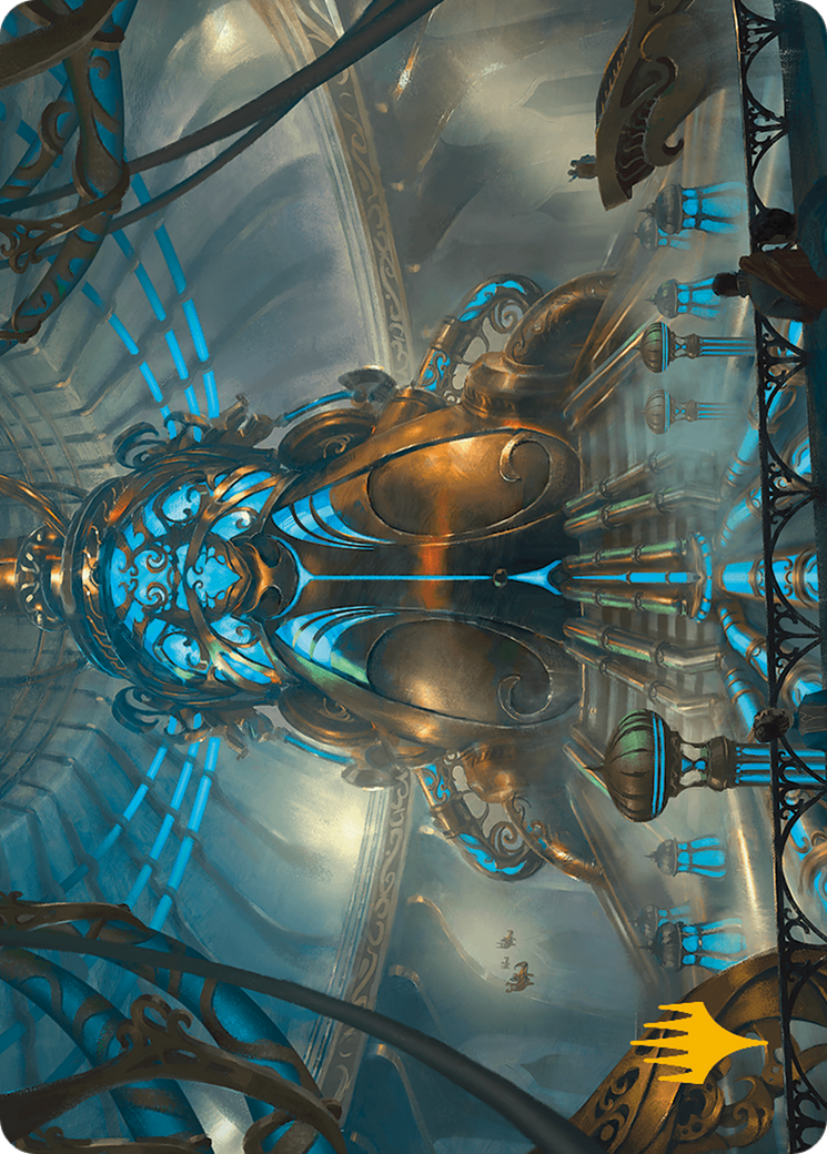 Aether Refinery // Aether Refinery (AMH3-030) - Modern Horizons 3 Art Series (Borderless) Foil