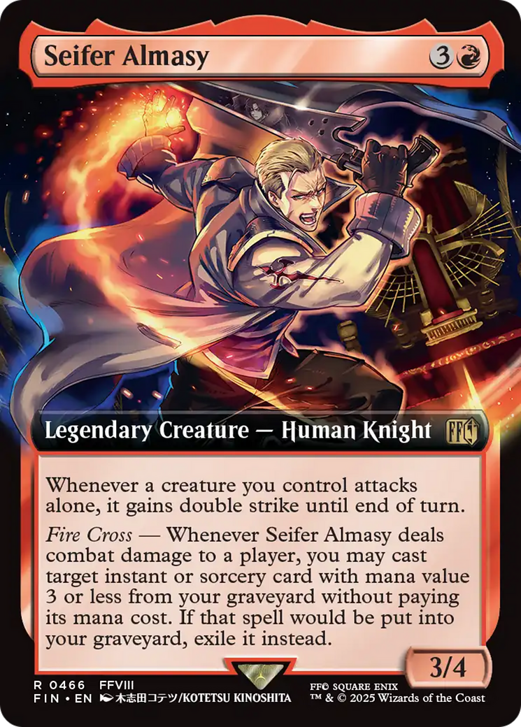 Seifer Almasy (FIN-466) - FINAL FANTASY: (Extended Art) Foil