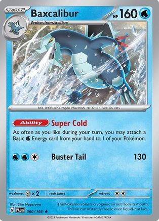 Baxcalibur 060/193 Deck Exclusives - Promo